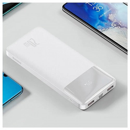 Baseus Powerbank 20W 10000mAh Bipow White