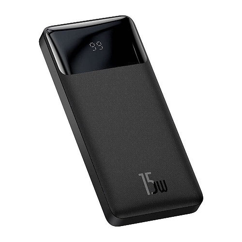 Baseus Powerbank 15W 10000mAh Bipow Black