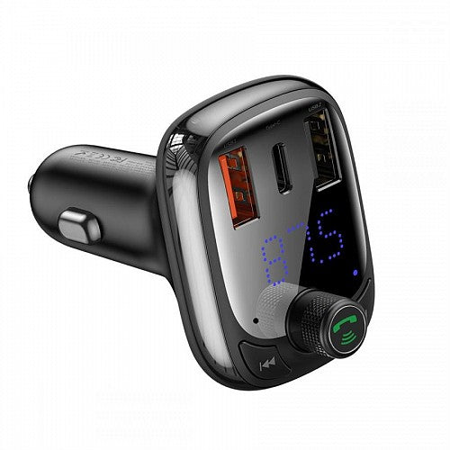 Baseus Car FM Transmitter-Charger USB/BT/SD S13