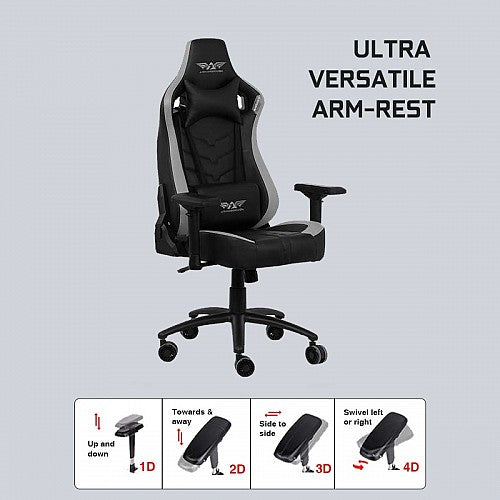 Armaggeddon NEBUKA III Gaming Chair Armaggeddon Midnight Grey