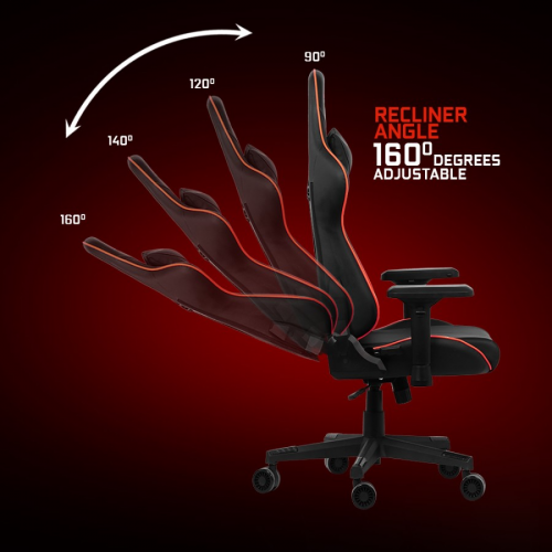 Armaggeddon NEBUKA III Gaming Chair Firestorm Red