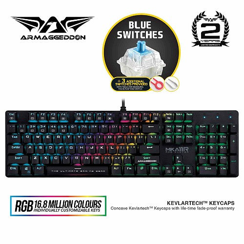 Armaggeddon MKA-11R ProGaming Mechanical Keyboard