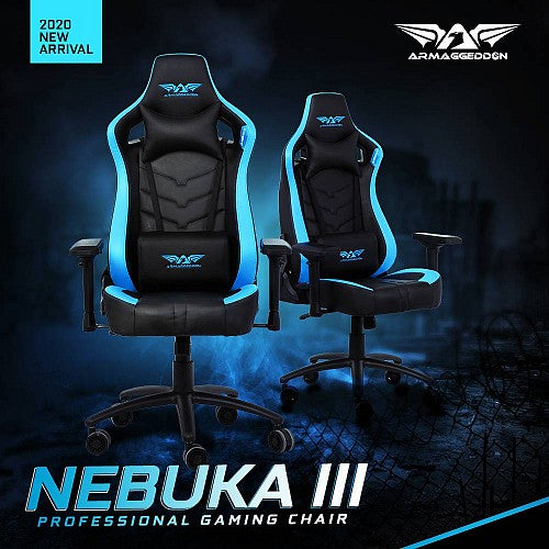 Armaggeddon NEBUKA III Gaming Chair Maldive Blue