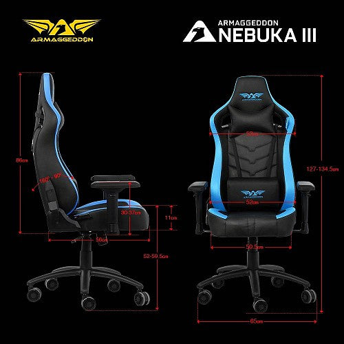 Armaggeddon NEBUKA III Gaming Chair Maldive Blue