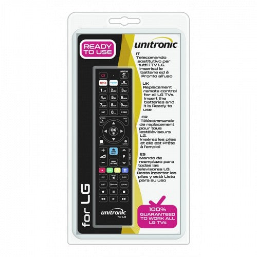 Unitronic TV Replacement Remote Control LG