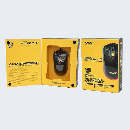 Armaggeddon Scorpion 5 Pro-Gaming Mouse with Free Mousepad