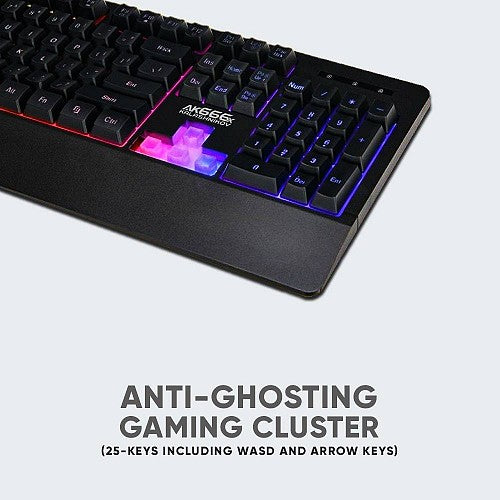 Armaggeddon AK-666X Gaming Keyboard with Palm Rest