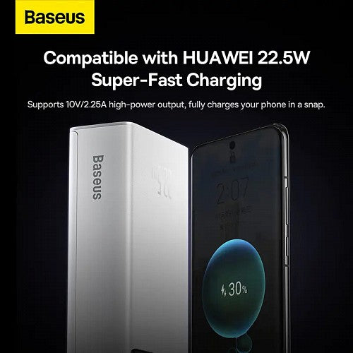 Baseus Powerbank 30W 30000mAh Star-Lord Digital Display White