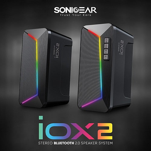 SonicGear IOX 2 Stereo Bluetooth PC Speakers