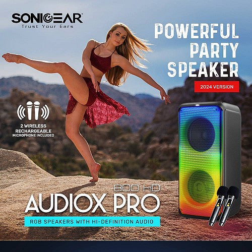 SonicGear AudioXPro800HD 2024 Portable Bluetooth Speaker