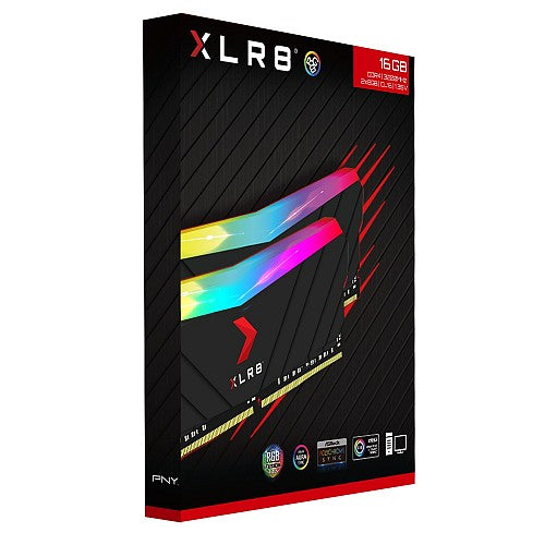 PNY XLR8 EPIC-X RGB DIMM DDR4 3200MHz 16GB (2X8GB)