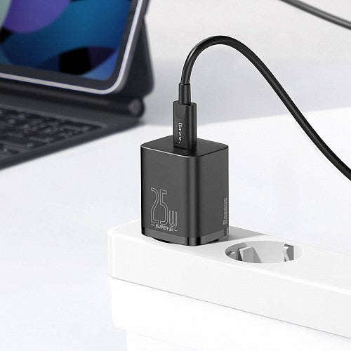 Baseus Charger Wall 25W USB-C EU Black