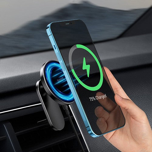 Baseus Car Charger Wireless Dash/Wind Magnetic iPhone BIG ENERGY