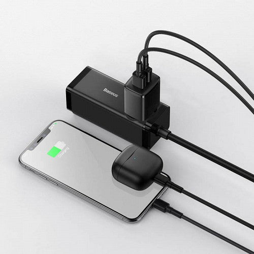 Baseus Charger Wall 10.5W USB-Ax2 EU Black