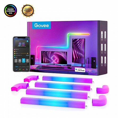 Govee Glide RGBIC Wall Light (6tubes+1curve)