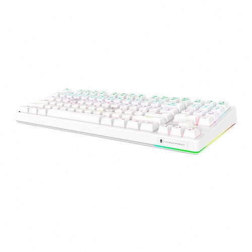 Thunderobot KG3089R Gaming Mechanical Keyboard Red Switch White