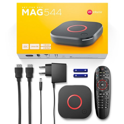 Infomir MAG544 IPTV Set-Top Box 4K