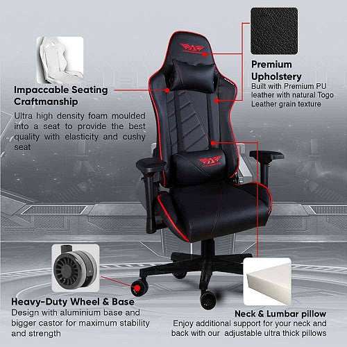 Armaggeddon SHUTTLE II Gaming Chair Yellow