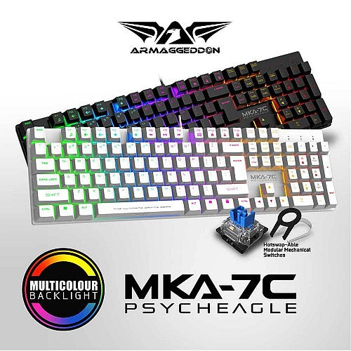 Armaggeddon MKA-7C ProGaming Mechanical Keyboard Black