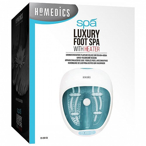 Homedics FS-250 4in1 Luxury Foot Spa with Heater