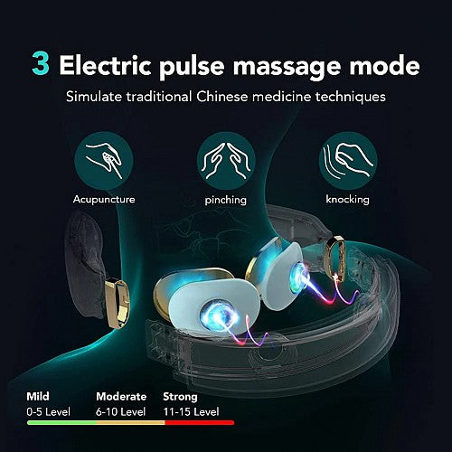 SKG Neck Massager Pulse-Heat-APP-Multiple Heads G7 Pro