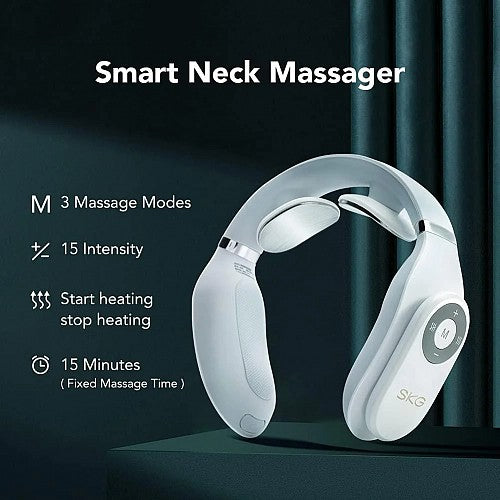 SKG Neck Massager Pulse-Heat-APP-Multiple Heads G7 Pro