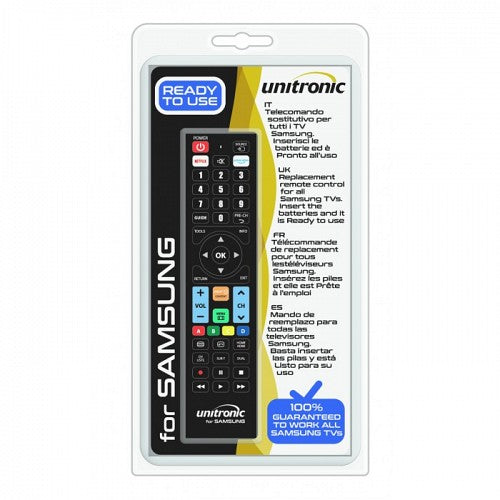 Unitronic TV Replacement Remote Control Samsung