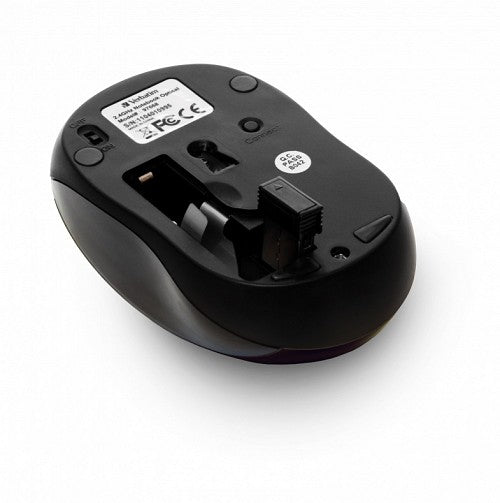 Verbatim Mouse Wireless GO NANO Black