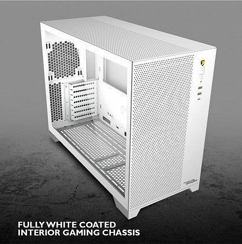 Armaggeddon TESSARAXX APEX 13 AIR Gaming CaseWhite