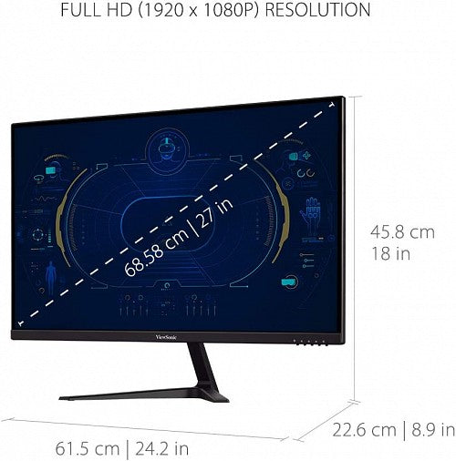 Viewsonic OMNI Gaming Monitor VX 27'' Full-HD 165hz VX2718-P-mhd