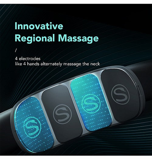 SKG Neck Massager Pulse-Heat-Remote-4xModes K5 Pro