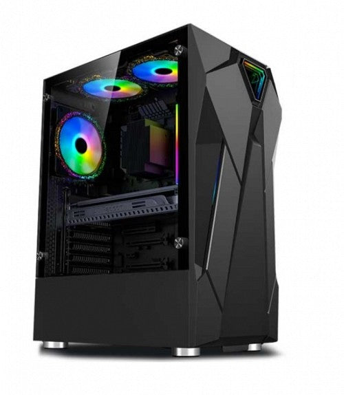 Armaggeddon TRON HOLO 5 ATX Gaming Case Black