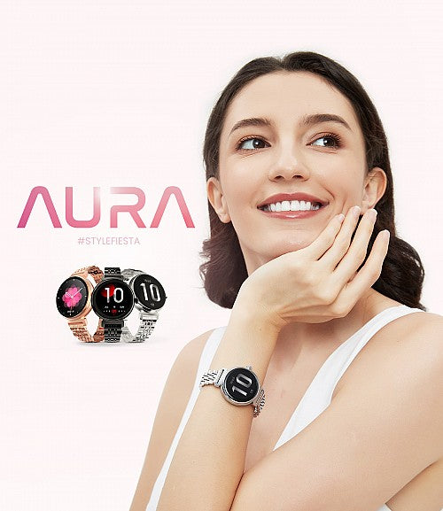 HiFuture AURA SmartWatch Silver