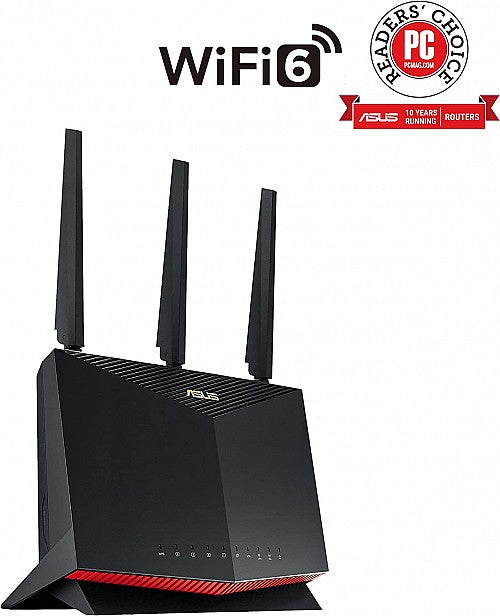 ASUS AX5700 Wi-Fi 6 Dual Band Gigabit Router RT-AX86S