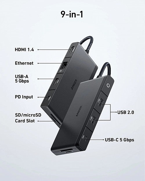 Anker Work Hub 552 USB-C Hub 9-in-1