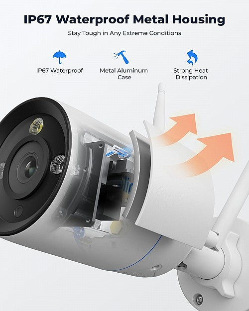 Reolink WIFI Outdoor Camera 8MP RLC-810WA