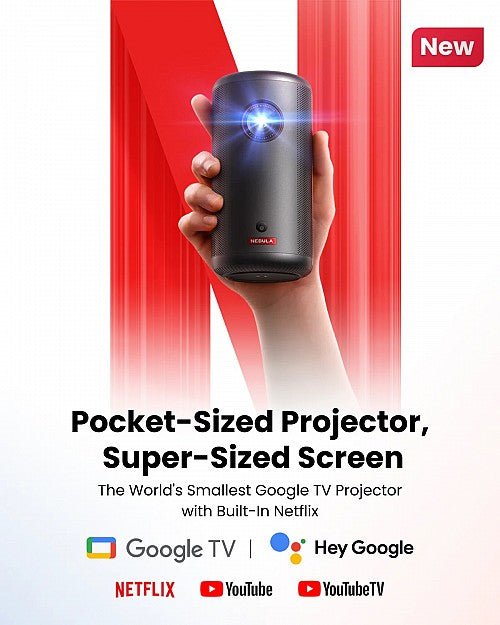 Anker Nebula Capsule 3 Mini Portable Android 1080p Projector