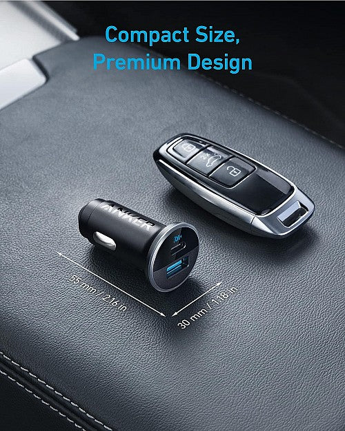 Anker Mobile Charger Car 53W PD 325 Black