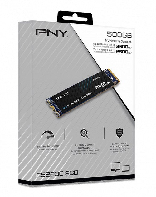 PNY SSD CS2230 NVME Gen3 500GB