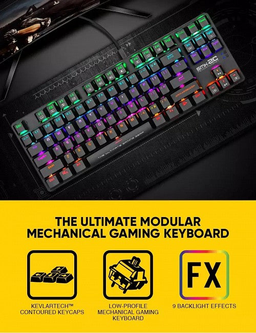 Armaggeddon SMK-2C PSYCHFALCONET Low Profile TLK Mechanical Keyboard