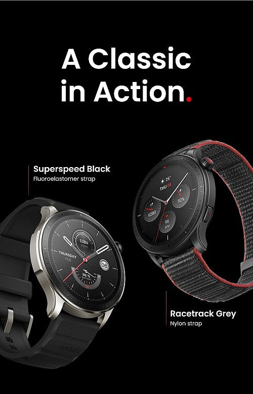 Amazfit GTR 4 SmartWatch Racetrack Grey