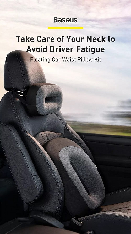 Baseus Floating Car Waist Pillow Black