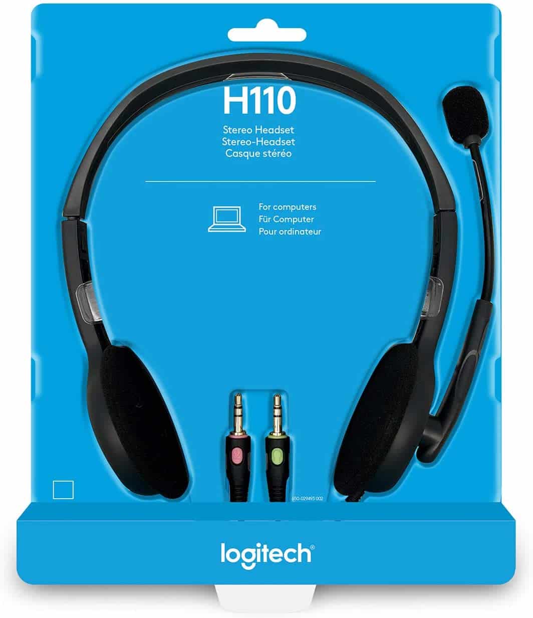 LOGITECH STEREO HEADSET H110