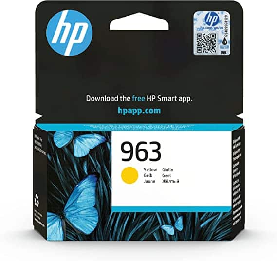 HP Ink Cartridge 963 Yellow