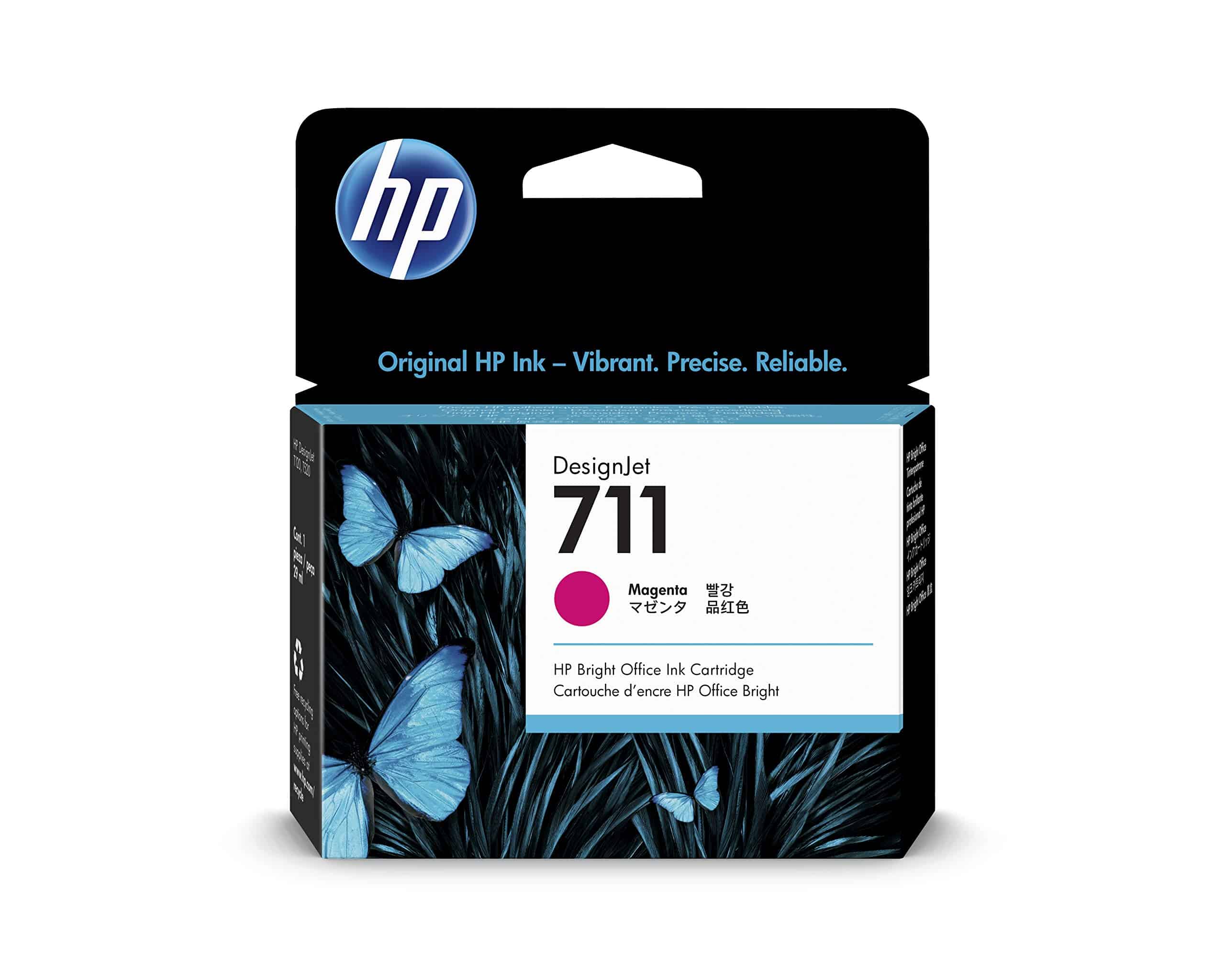 HP INK CARTRIDGE 711M CZ131A