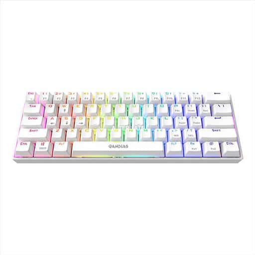 GAMDIAS HERMES E3 GAMING KEYBOARD WHITE