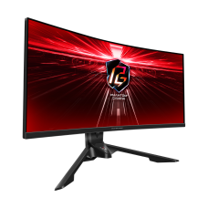 ASROCK PHANTOM PG34WQ15R3A VA 34 INCH WQHD CURVED GAMING MONITOR