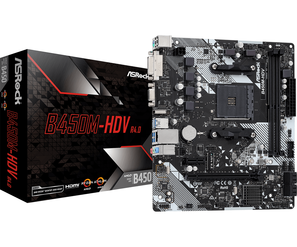 ASROCK B450M-HDV R4.0