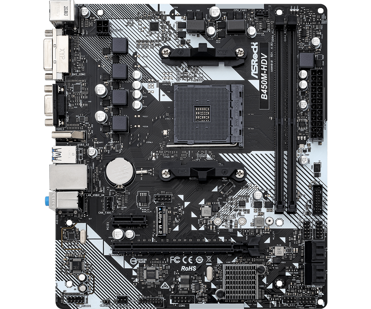 ASROCK B450M-HDV R4.0