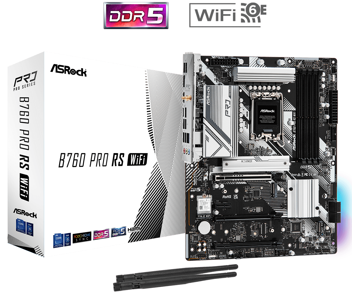 ASROCK B760 PRO RS WIFI